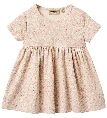 Wheat Kjole - Nova - Coral Flowers