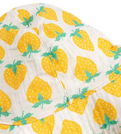 Bobo Choses Solhat - Strawberry All Over - Hvid