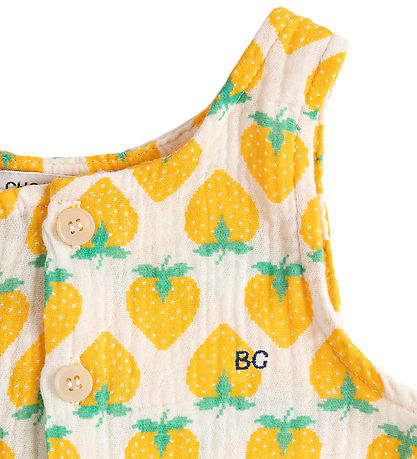 Bobo Choses Sommerdragt - Strawberry - Hvid