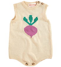 Bobo Choses Bodysuit Sleeveless - Knitted - Pixel Sugar Beet - O