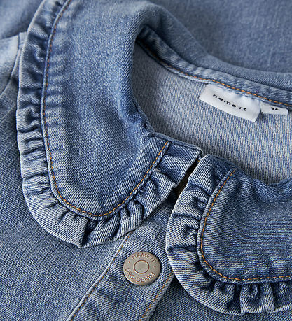 Name It Kjole - NmfGia - Medium Blue Denim