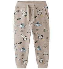 Name It Bukser - NmmDace - Chateau Gray