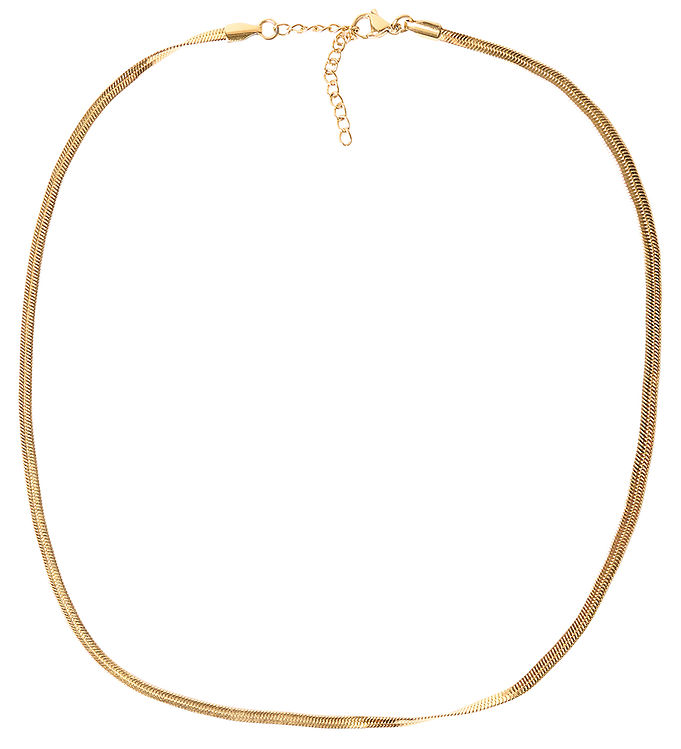 LMTD Halskæde - NlfFlat Mini - Gold Colour