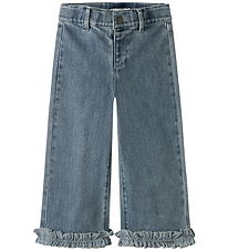 Lil' Atelier Jeans - NmfDamla - Wide Ancel - Medium+ Blue Denim
