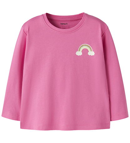 Name It Bluse - 2-pak - NmfVeen - Cloud Dancer/Strawberry Moon