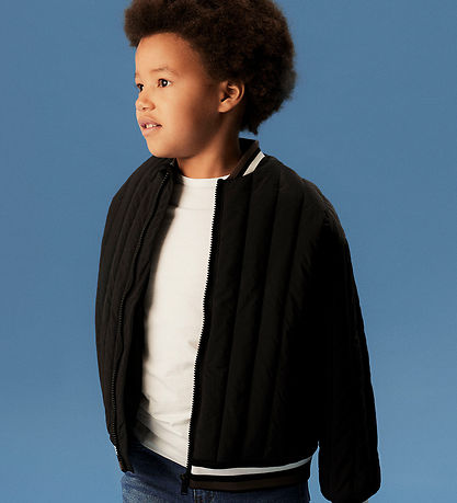 Name It Jacket - NkmMelody - Quilt - Black