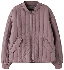 Name It Dynejakke - NkfMelody - Quilt - Grape Shake