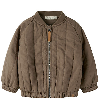 Lil Atelier Bomberjakke - NmmLio - Shitake/BEE