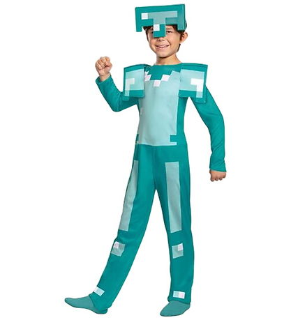 Disguise Udklædning - Diamond Armor Fancy Dress