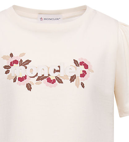 Moncler T-shirt - Cream
