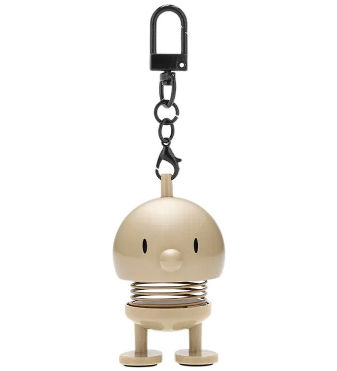 Hoptimist - Bag charm 4x3,4x5,9 cm, Latte