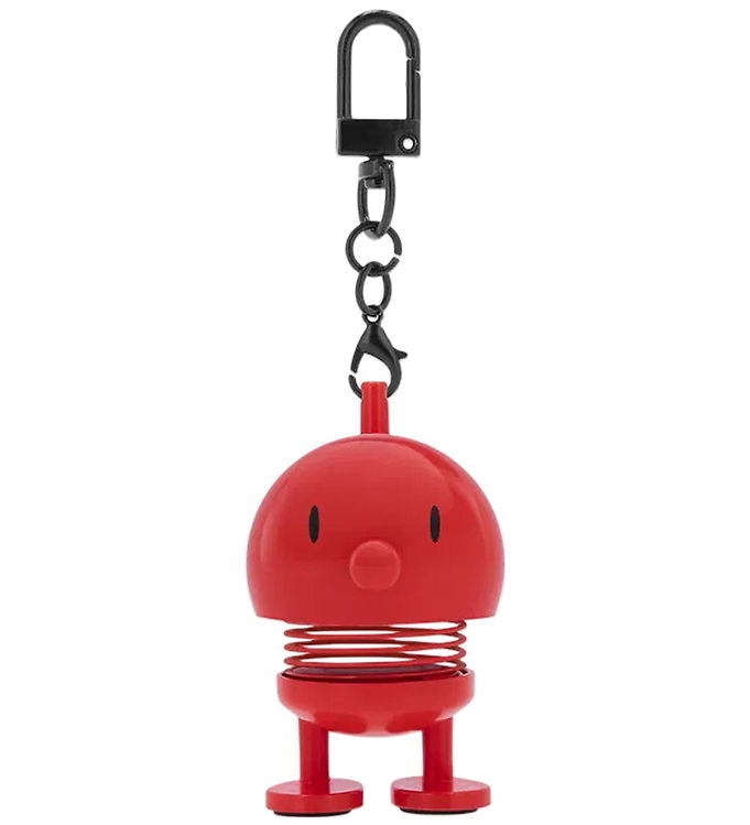 Hoptimist - Bag charm, 4x3,4x5,9 cm, Rød