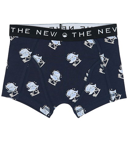 The New Boxershorts - 2-pak - Navy Blazer AOP