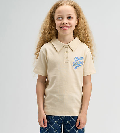 The New T-shirt - Polo - TnSigbrit - Gardenia