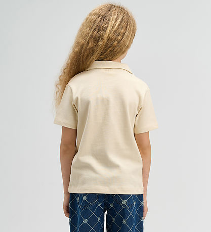 The New T-shirt - Polo - TnSigbrit - Gardenia