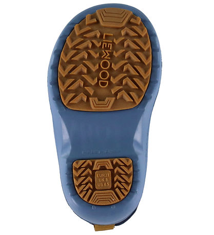Liewood Gummistøvler - Aston - Tiger/Beach Blue