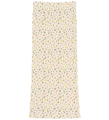 The New Nederdel - Rib - Long - TnSummer - Gardenia AOP