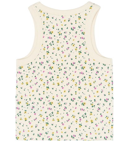 The New Tanktop - Rib - TnSummer - Gardenia AOP