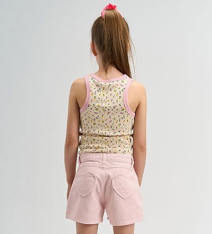 The New Tanktop - Rib - TnSummer - Gardenia AOP