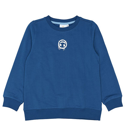 The New Sweatshirt - TnSamir - True Blue m. Hvid