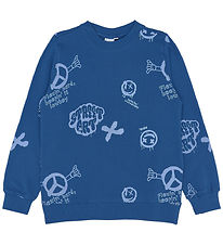 The New Sweatshirt - TnSpencer - True Blue AOP
