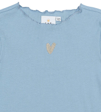 The New Bluse - Rib - TnRya - Forever Blue