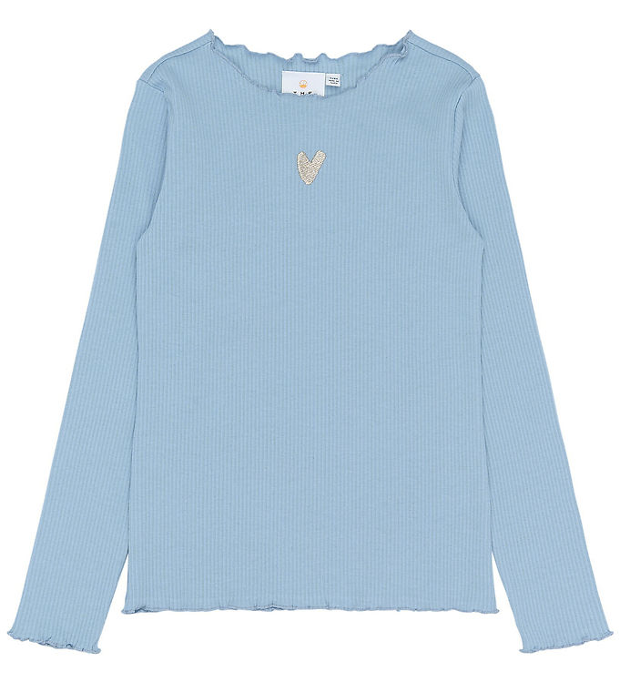 The New Bluse - Rib - TnRya - Forever Blue