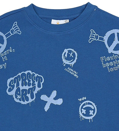 The New T-shirt - Sweat - TnSpencer - True Blue AOP