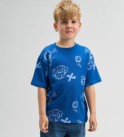 The New T-shirt - Sweat - TnSpencer - True Blue AOP