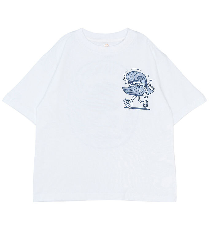 The New T-shirt - TnSean - Bright White m. Print