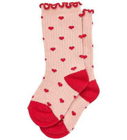 Flöss Strømper - 2-pak - Vigga - Violet Heart