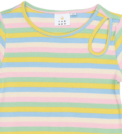 The New Kjole - Rib - TnStella - Multi Striped