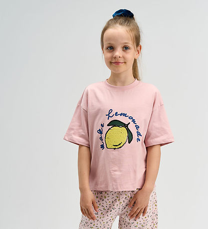 The New T-shirt - TnShannet - Silver Pink