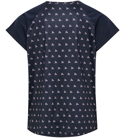 Hummel T-shirt - HmlJR Mix - Black Iris