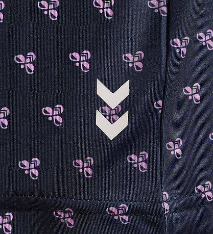 Hummel T-shirt - HmlJR Mix - Black Iris