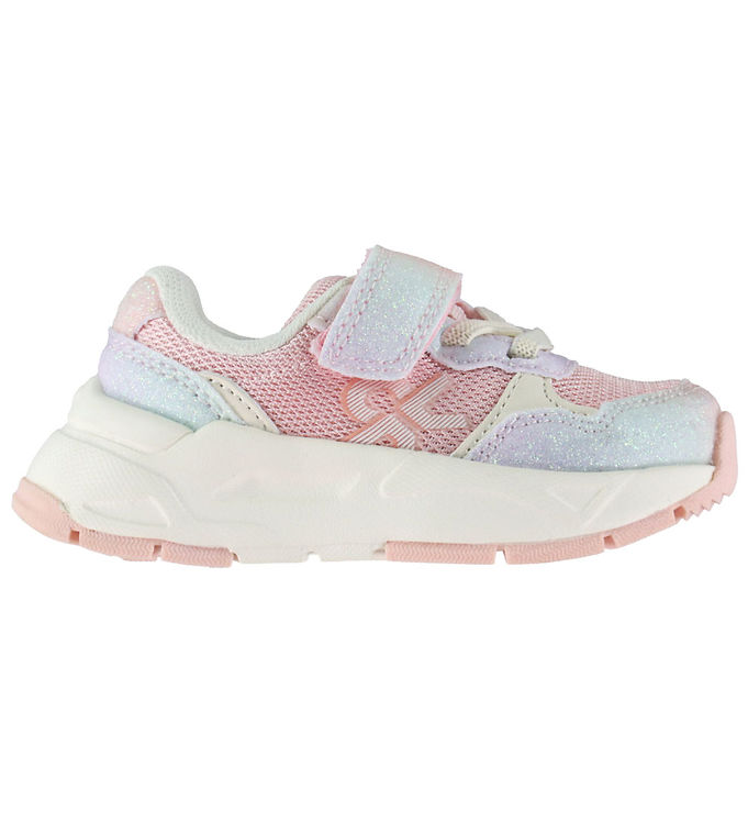 Color Kids Sko - Bridal Rose m. Glitter billede