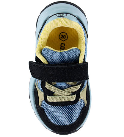 Color Kids Sko m. Velcro - Coronet Blue