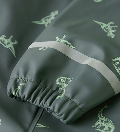 Name It Regntøj - NmmDry10 - Balsam Green/DINO