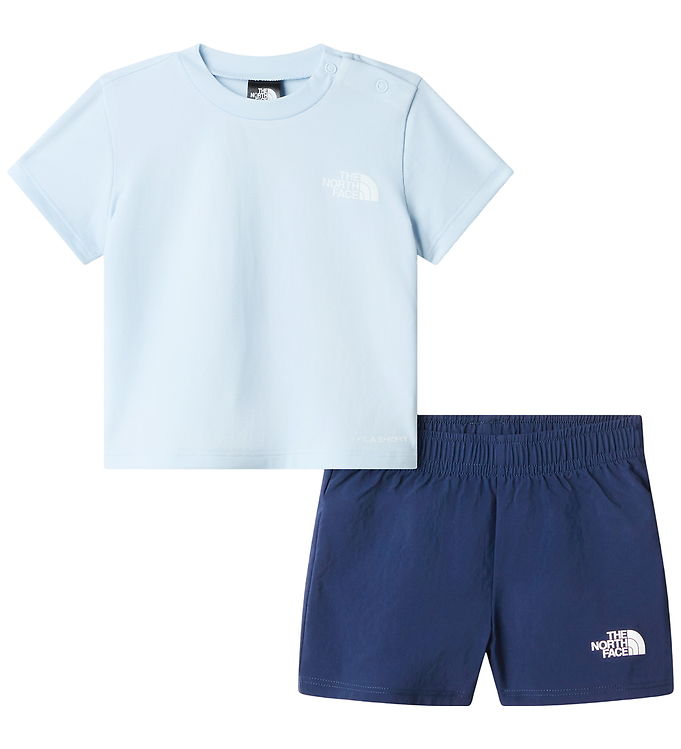 The North Face Shortssæt - Baby - Polar Haze/Summit Navy
