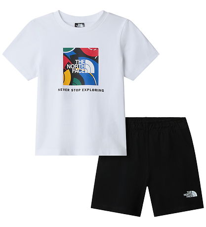 The North Face shortssæt - Play Set - TNF Wht/TNF Blk