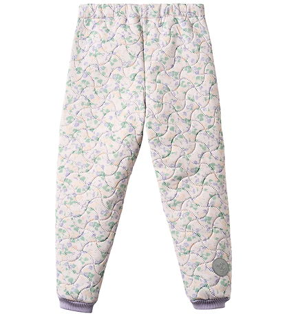 Wheat Termobukser - Alex - Purple Light Petunias