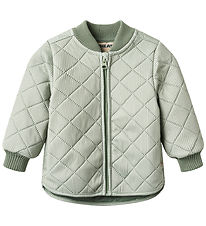 Wheat termojakke - Loui - Green Stripe