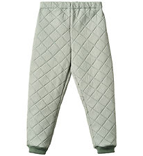 Wheat Termobukser - Alex - Green Stripe