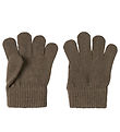 Name It Gloves - Knitted - NmnMagic - Fossil