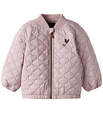Name It Dynejakke - Quiltet - NmfMarlon - Keepsake Lilac
