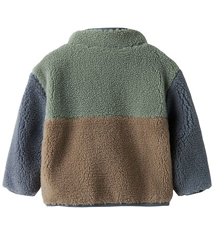 Name It Fleecejakke - NbmMimba - Chinois Green