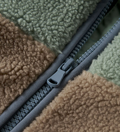 Name It Fleecejakke - NbmMimba - Chinois Green