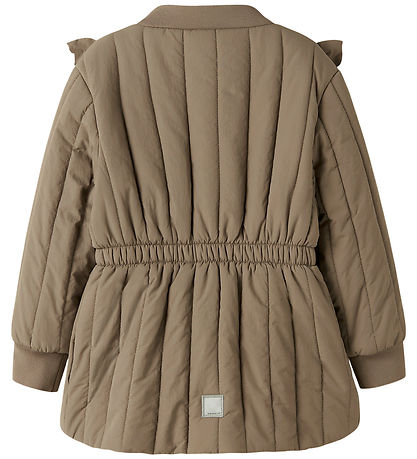 Name It Jacket - Quilt - NmfMelody - Fossil