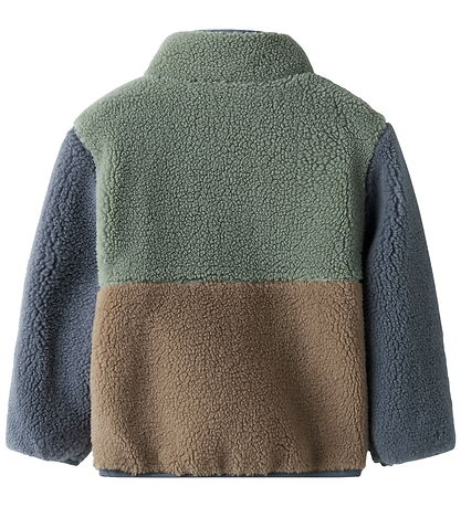 Name It Fleecejakke - NmmMimba - Chinois Green