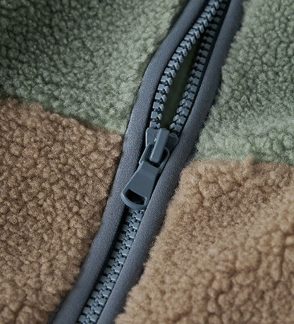 Name It Fleecejakke - NmmMimba - Chinois Green